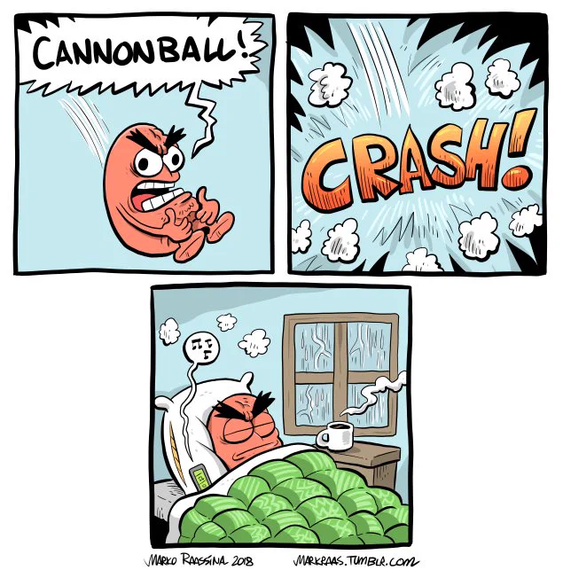 Grumpy cannonball 