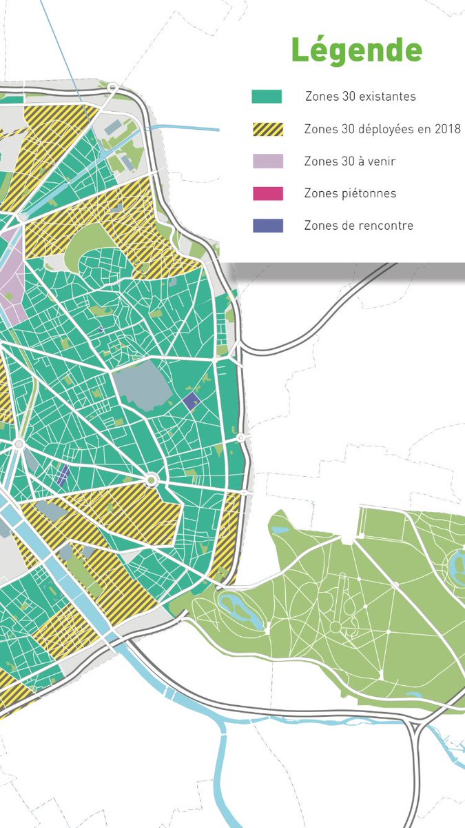 cathheerine's tweet photo. Pratiquement tout #paris12 sera en zone30 d'ici la fin de l'année. Quel est le calendrier de déploiement et quand les double-sens cyclables seront-ils matérialisés @Mairie12Paris ? https://t.co/e9NQ1YG9tc