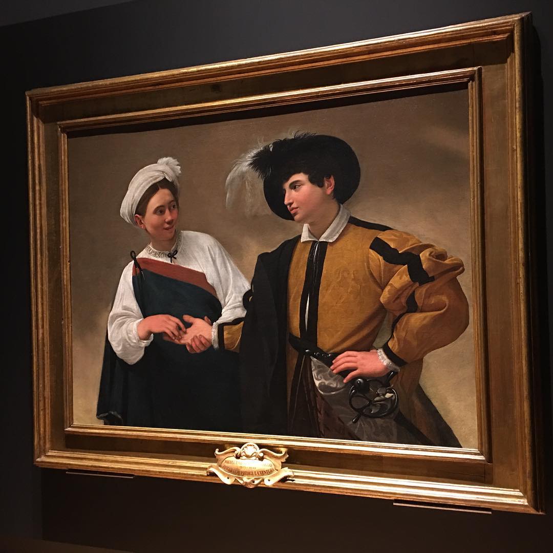 MUNALmx's tweet photo. Comparte 'La buenaventura' de la suerte para que no te roben mientras te pronostican un gran futuro. ¡Hoy último día de #CaravaggioMUNAL! https://t.co/Ku642oLihf
