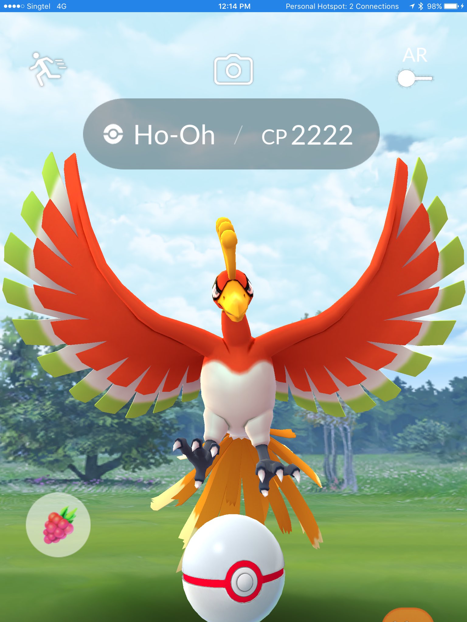 Pokemon Go World's First Shiny Ho-oh Raid & Catch