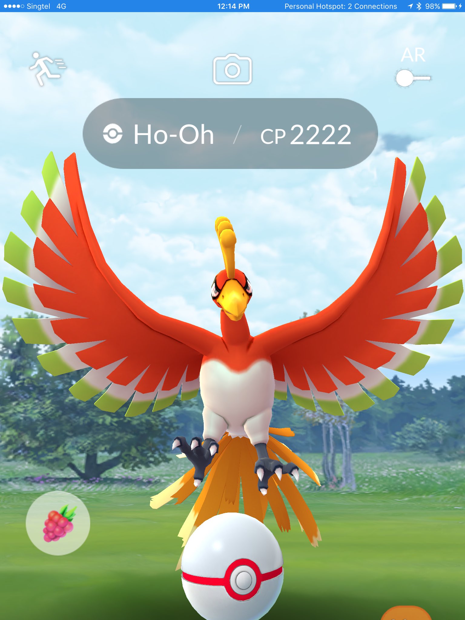 Pokemon Go World's First Shiny Ho-oh Raid & Catch 