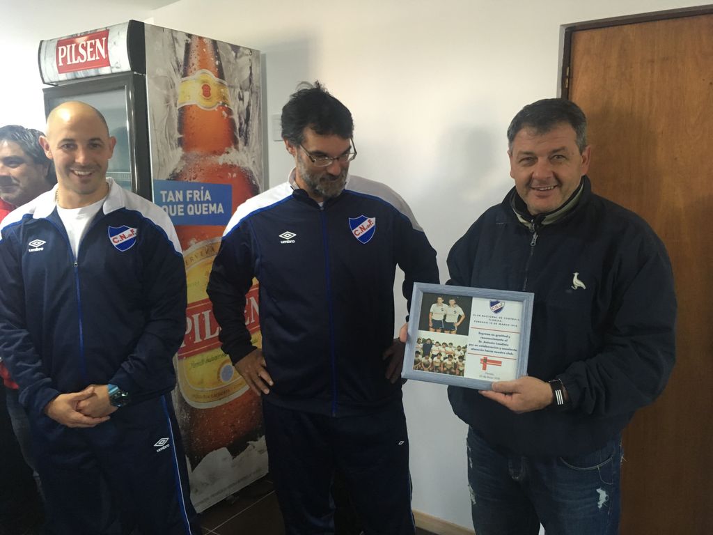 Reconocimiento a Antonio Laudisio!