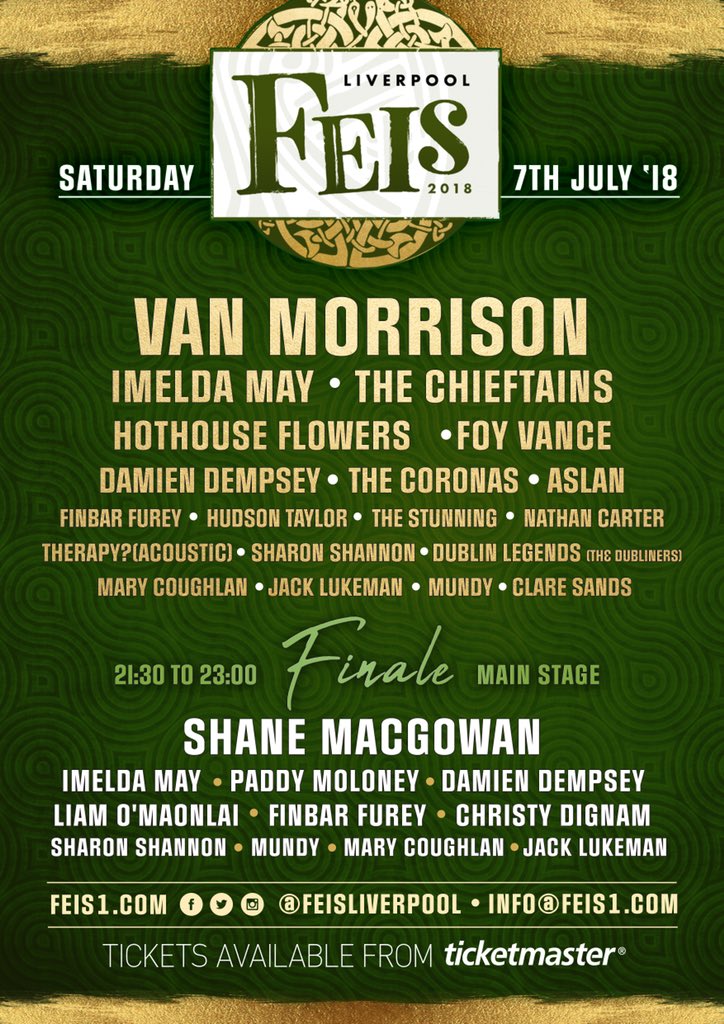 FeisLiverpool's tweet photo. **COMPETITION TIME!** We have 2 pairs of Guest Area tickets up for grabs for two lucky winners! To enter, share this image, tag us in &amp; hashtag: #FEISLIVERPOOL

The winner of our next pair of tickets will be announced TOMORROW, Monday 21st May! Good luck! #FEISLIVERPOOL https://t.co/rXLU5kdJJM