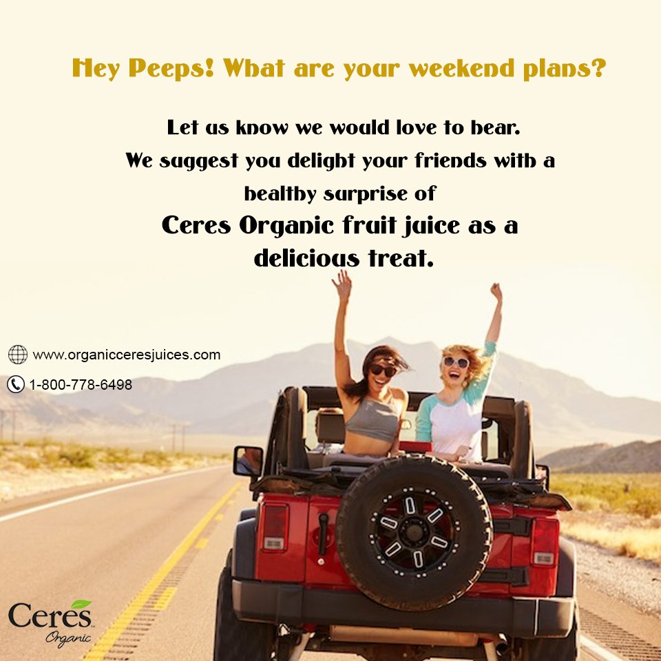 Ceres Organic Juices tweet media