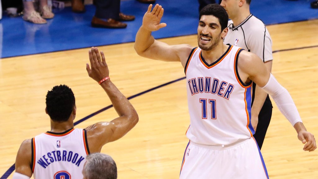 HAPPY BIRTHDAY ENES! OKC STILL LOVES YOU!!! 