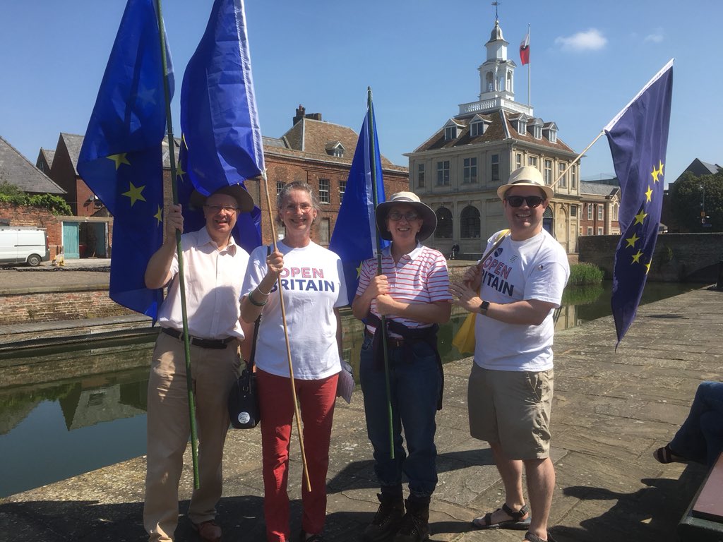 Beautiful day in King’s Lynn for the Hanse Festival @hansefestival