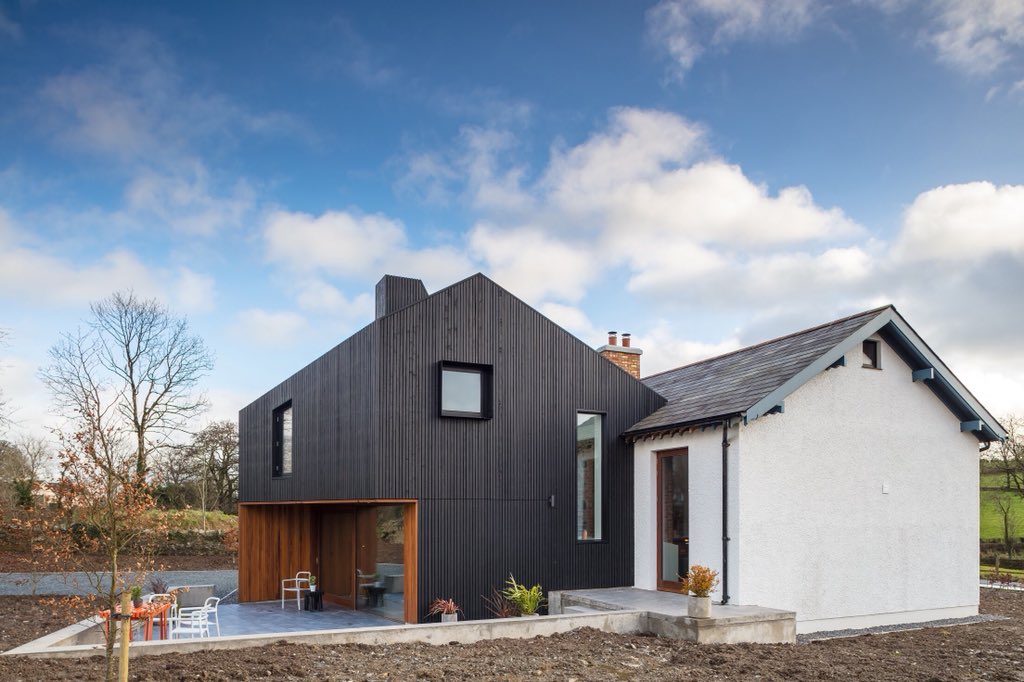 craftstudioARC's tweet photo. Our completed refurbishment and extension of Killygarry Old School as seen on The Great House Revival  More pics and info on our website https://t.co/X1EVnrPTRH  #thegreathouserevival #rte1 https://t.co/ikHEHSlPbk