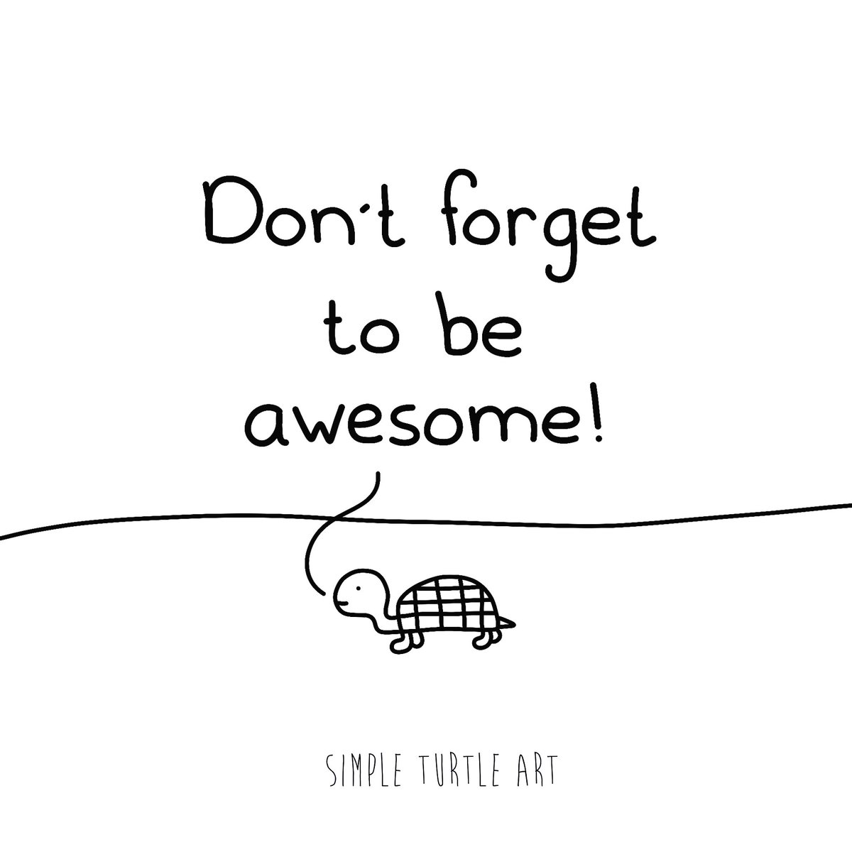 simpleturtleart's tweet photo. YOU ARE AWESOME!🖒🔥😁
.
.
Who else is awesome?? Tag them!✌
.
.
DM me for info on collaborations!😊❤
.
.
#simpleturtleart
#simple #turtle #art #drawing #quotelove #quote #quotes #quotesgram #power #succes #entrepreneur #awesome #inspire #inspiration #motivate https://t.co/23QgEgj09s