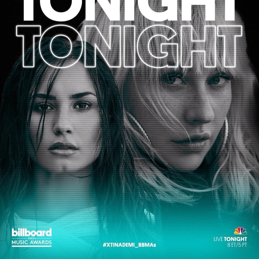 LovatoArmyUSA's tweet image. Demi will be performing ‘Fall In Line’ with Christina Aguilera at the #BBMAs tonight, don’t miss out! 🔥