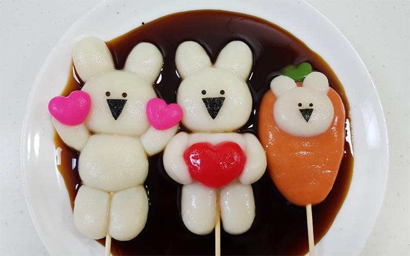 재도전한 오버액션토끼 당고