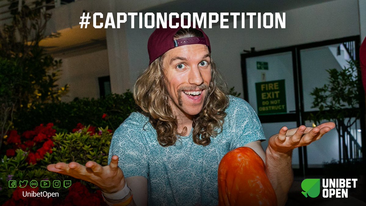 unibetopen's tweet photo. 💥Competition Time 💥
Comment below with your best caption, #UnibetOpen and your alias.
The best comment will win €100 #UOS Ticket on @UnibetPoker
#CaptionCompetiton #UOS #UnibetOpen https://t.co/hzE42ZDJVf