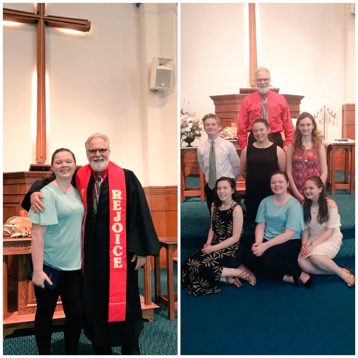 MarinaSirtisFan's tweet photo. From baptism to confirmation. One step down. Next.... graduation 👩🏻🎓 #PentecostSunday 🕊 #ConfirmationSunday https://t.co/AoTOZLfp9B