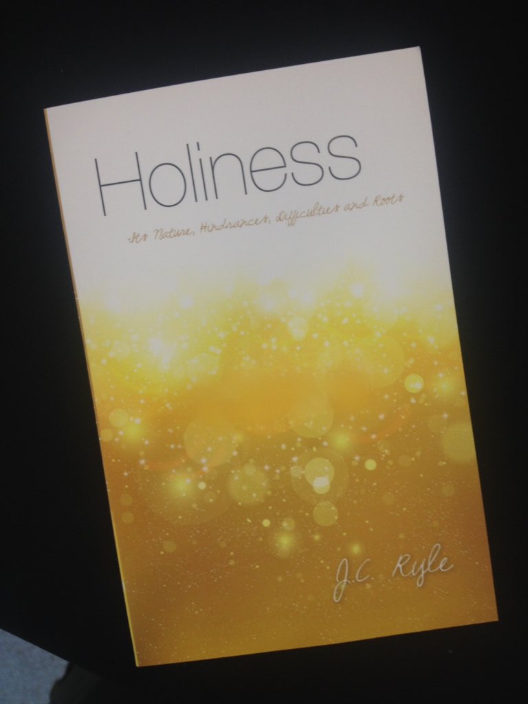RedeemerCroydon's tweet photo. And for our womens book club this summer we are reading JC Ryle's Holiness: It's nature, hindrances, difficulties and roots. See Cat for a discounted copy! https://t.co/HrZOD1y6oV
