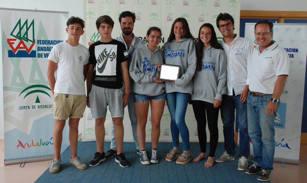 RCNPSM's tweet photo. Estamos de enhorabuena 🍾!!
#SomosCampeones #CampeonatoAndalucia #Clubes #vela #ElPuerto #Clase420 #LaserRadial #optimist https://t.co/iBTRW3IO1x