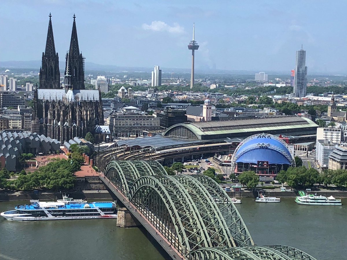 Cathy Sweeney Cool Tip From Our Vikingcruises Guide To See Panoramic Views Of Cologne Germany From The Koln Triangle Building Across The Rhine From The City Center Well Worth A