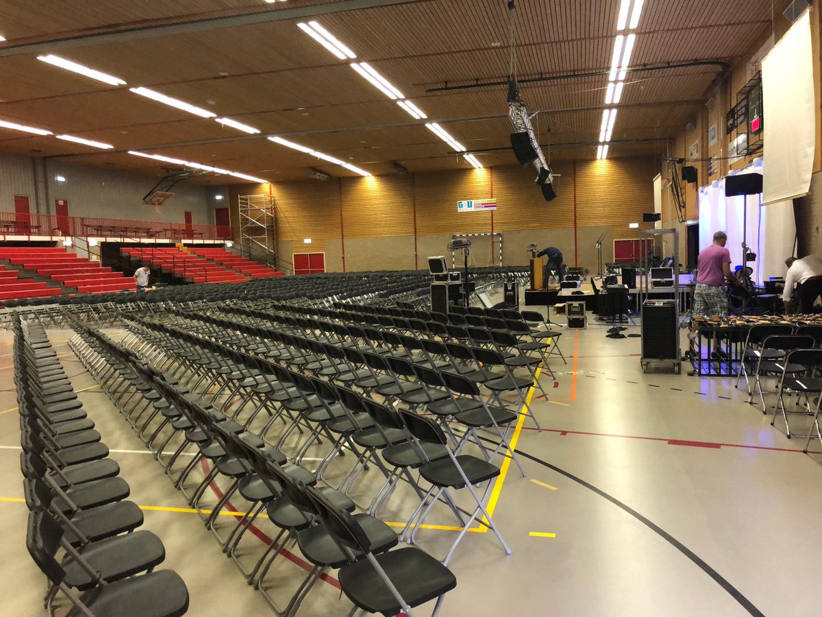 De Schelp is er klaar voor.... verwacht aantal bezoekers.... 2500 #2epinksterdag