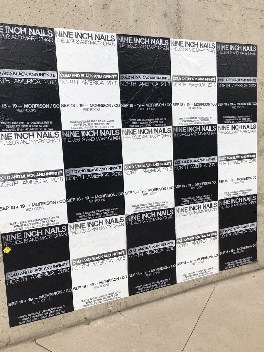teetdogs's tweet photo. 5 hours in line thus far but having fun with the crowd #NIN2018 #NINONTOUR https://t.co/nA6ErKq086