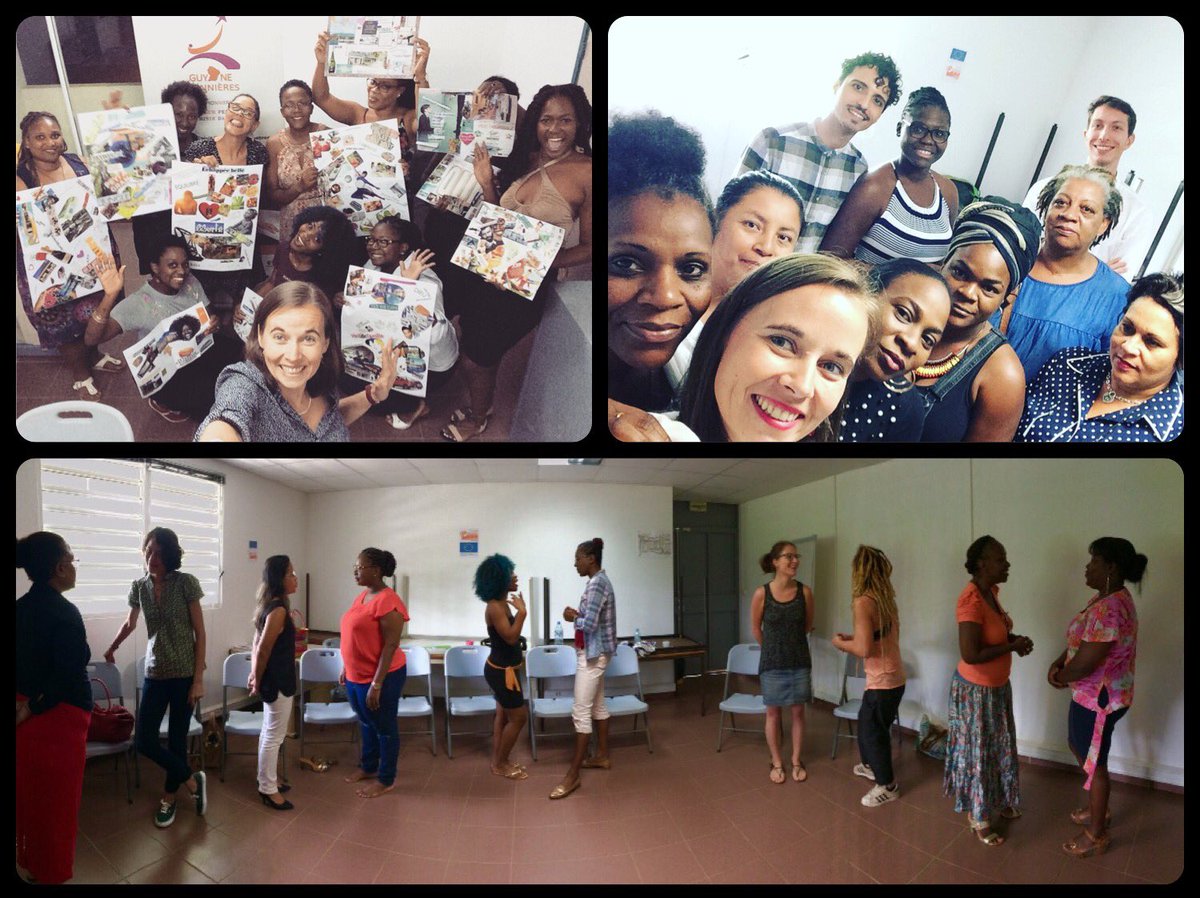 MarianneContent's tweet photo. Here you go, time to come back home. Exhausted but very pleased --> 18 workshops, 48h of training, about 60 entrepreneurs from Les Premières de Guyane trained. 🎉 #FailinGracefully #FutureIsFeminine #LesPremieres #FrenchGuiana #UnconsciousBias #VisionBoard #Improvisation https://t.co/guwYM7oIJP