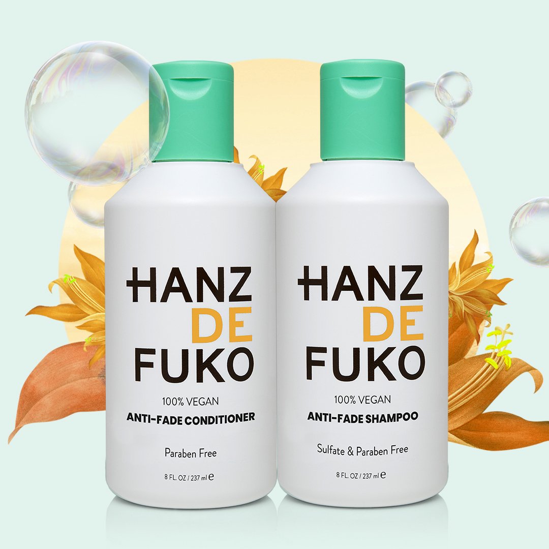 HanzdeFuko's tweet image. 🌞 THE ANTI-FADE SERIES 🌞 
The Ultimate Protectant for Color Treated Hair
🐰 100% VEGAN
🎨 Ultra Gentle + Sulfate Free
🎨 No Chemical Build Up
🎨 7 Powerful Plant Extracts
bit.ly/ShopHanzdeFuko