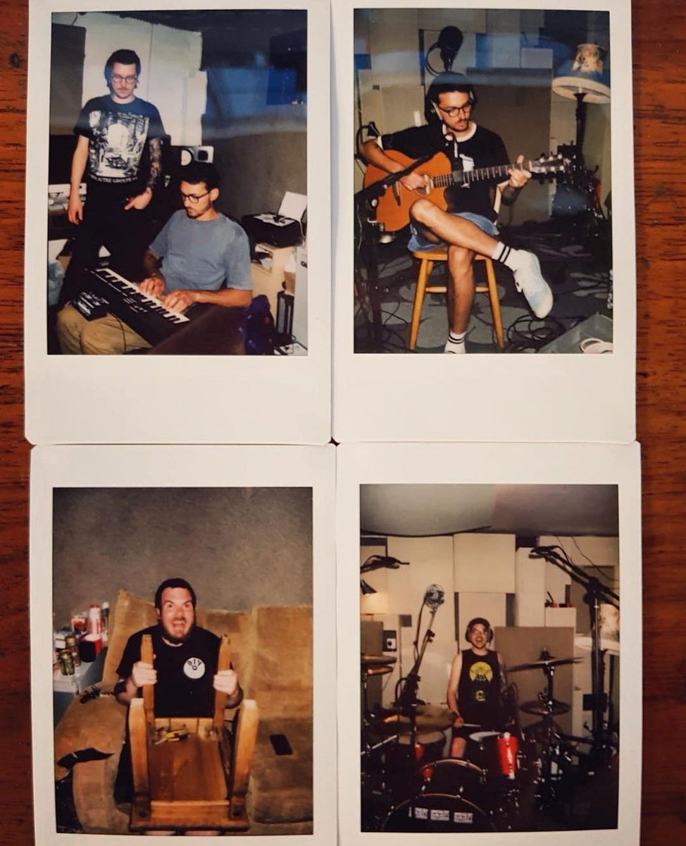 We've done some teeny tiny Polaroids to put in the tapes for our new teeny tiny EP.  Stay tuned for tunes. Love you x