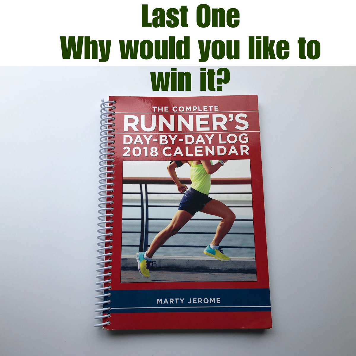 FullMedalRuns's tweet photo. Last Runners Day by Day Logbook to giveaway. Tell us why you would like to own this or nominate a friend!
https://t.co/Fy5n0sU9GO https://t.co/isEUDZ35ZN