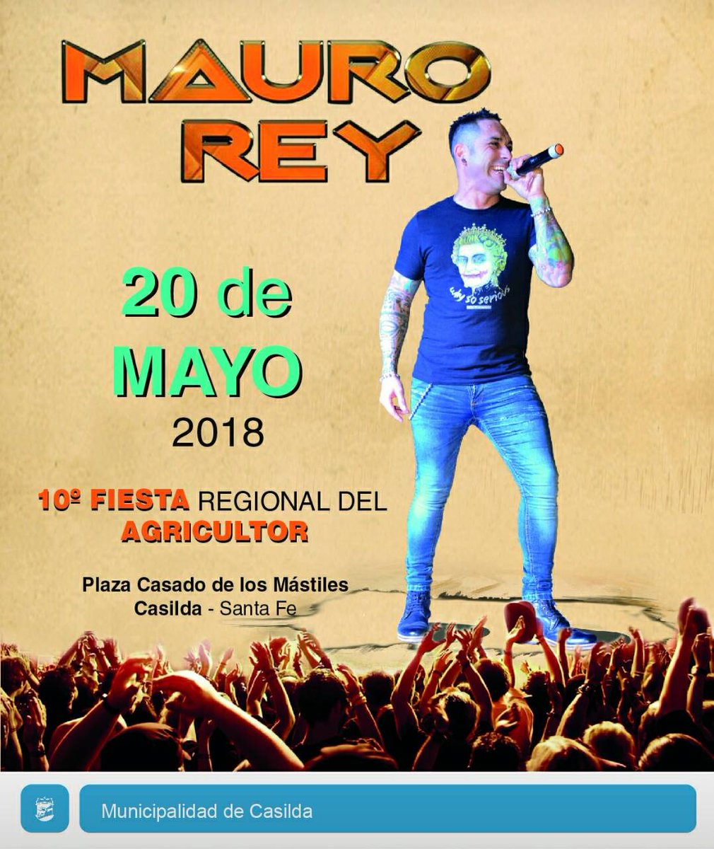 Casildasf's tweet photo. Estamos de fiesta! 
Venite a Plaza Casado de los Mástiles para compartir la 10° Fiesta Regional del Agricultor. Toca #CuartaJusta, todo el cuarteto con #MauroRey, y el gran cierre con @LOSCALIGARIS 
Entrada libre y gratuita. https://t.co/habiKxJoKS