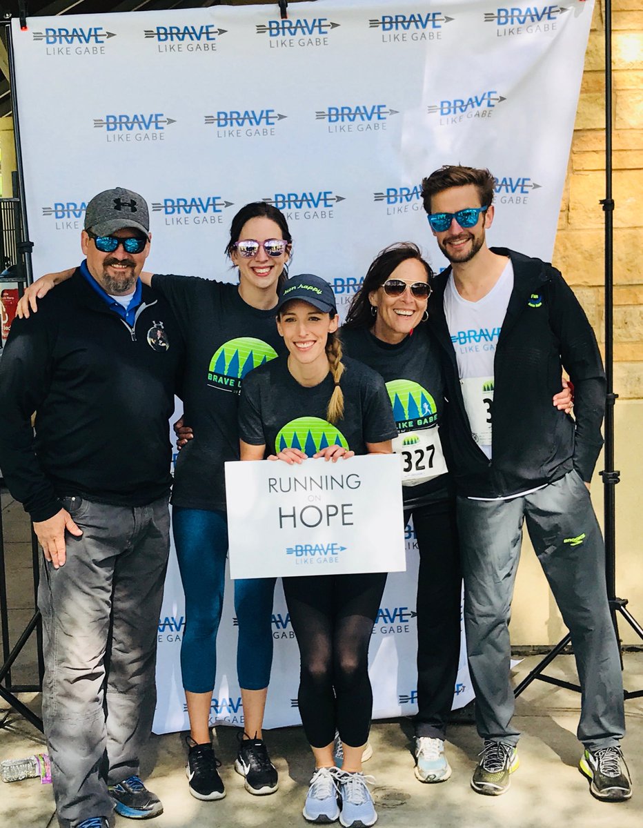 WHAT A DAY! 🤗 #BraveLikeGabe5k