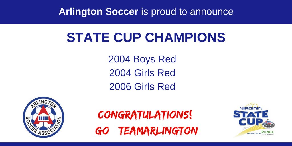 #StateCup #Champions #TeamArlington #VYSAProud