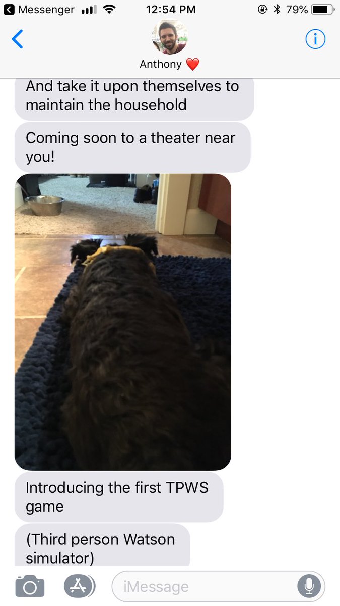 MeanMugger's tweet image. Anthony is designing a game based on Watson and his adventures in his day to day life 😂 #TPWS