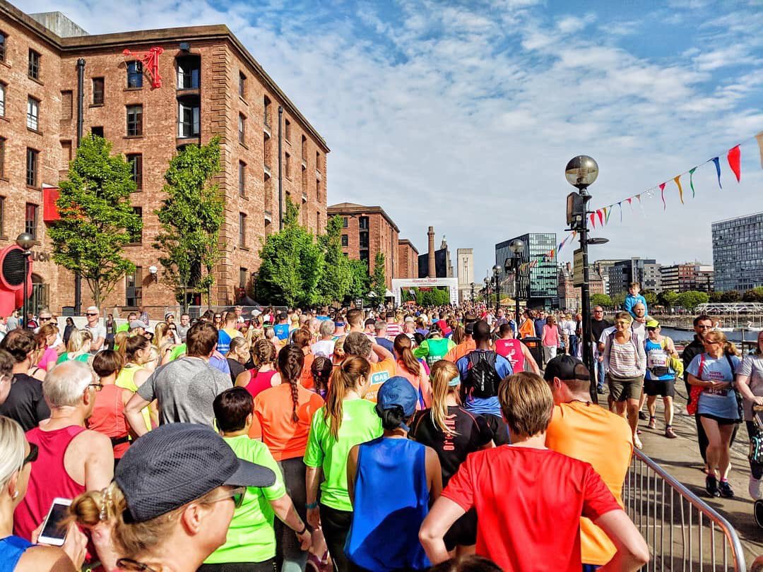 scousescene's tweet image. Well done to everyone who took part in today’s #RnRLiverpool Marathon &amp;amp; half marathon! 🏃‍♂️ 🎸🏅👏

📸 Laurie