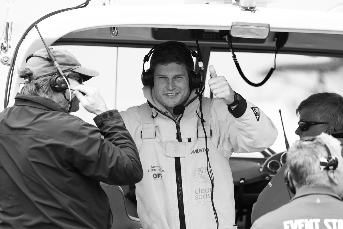 henrybomby's tweet photo. Tough to watch the boat leave without me but cool to experience the other side of the fence doing the TV commentary 📺 Sail fast, sail safe TTTOP https://t.co/kwUaT6Vn4n