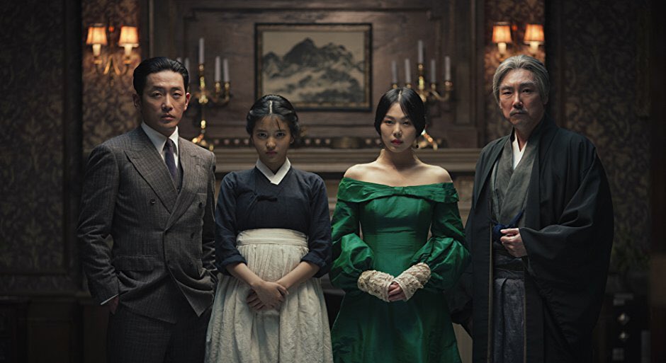 The Handmaiden (South Korean) - A conman plans on marrrying a heiress to steal her interitance. He plants an orphan as her help to assist him in his plan. Beautiful story, excellent costuming, a true spectacle. Check it out