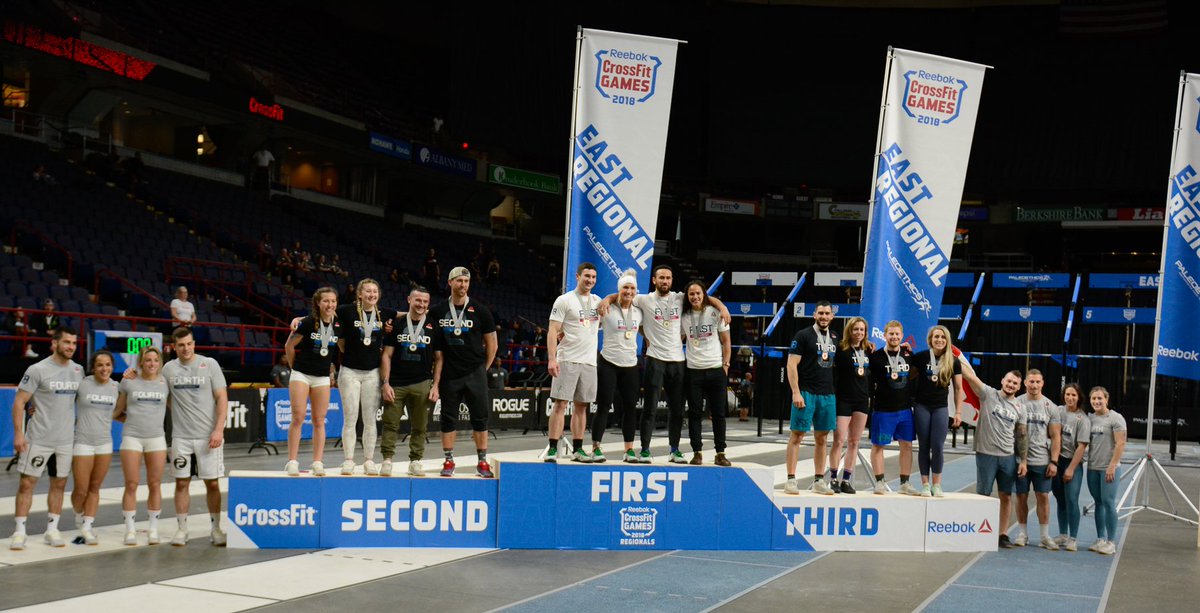 East Regional Team Podium:
1. <a href="/invictusboston/">Invictus Boston</a> 🇺🇸
2. <a href="/ReebokCrossFit1/">Reebok CrossFit ONE</a> 🇺🇸
3. <a href="/RBKCFWoodbridge/">RBKCF EastWoodbridge</a> 🇨🇦
4. <a href="/FITERNITY/">FITERNITY</a> 🇺🇸
5. <a href="/Pro1Montreal/">Crossfit Pro1</a> 🇨🇦
#EastRegional #GamesBound