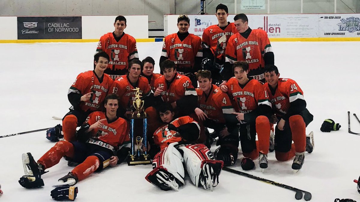 Boston Junior Whalers U16’s pull through to finish off the weekend with a perfect 6-0 record. The boys finished the job today, defeating CC Hockey Group 4-3 with 0:19 left on the clock. Big thanks to coach <a href="/skurker9/">Sam Kurker</a> and congrats to the boys on a great weekend!! 🐳🏆🐳🏆