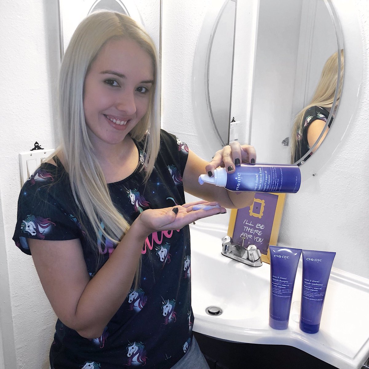 carolinamunhoz's tweet image. Being blonde is a daily job! I have tried several products and recently found my keepers. @evahairnyc is amazing and you can find it at @ultabeauty 👩🏼 Ser loira é um trabalho diário! Encontrando meus produtos favoritos. #evanyc #helloimeva #evaxulta