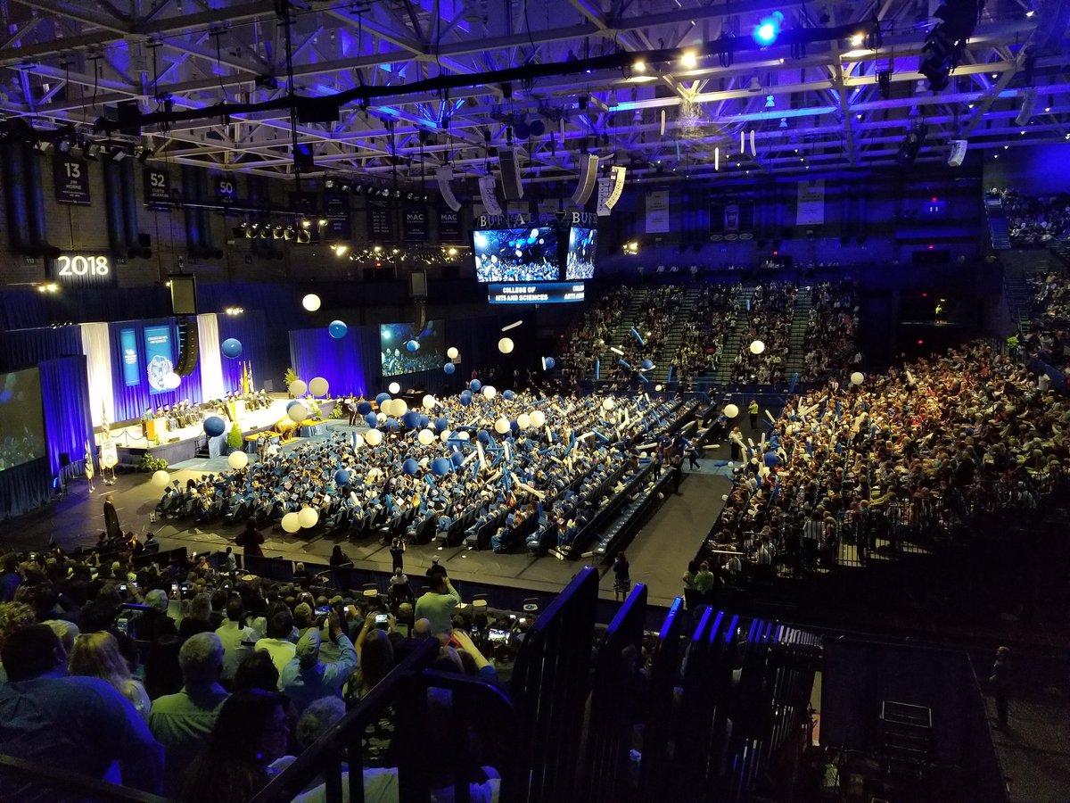 kathy_twist's tweet photo. @UBAthletics: All best to our graduating student-athletes. Take all you have learned and set the world on FIRE! We are Buffalo!#UBClassOf2018 https://t.co/dEjjzuSM7O
