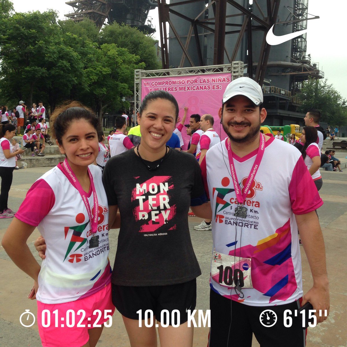 Hoy tocó con amigos #YoElegicorrer #loverunsmile #FelizDomingo #Runrunes #AquiYaSeCorrio #10k #CorreConElCorazón