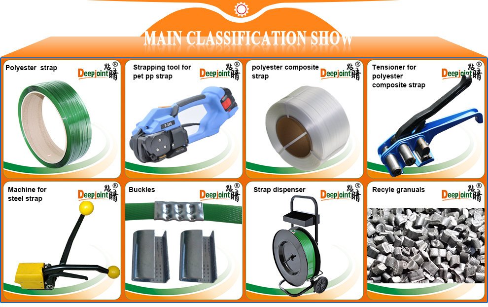 632435844Kelley's tweet image. #StrappingTools  from #Deepjoint
1. Pneumatic Strapping Machine  ( AQD, XQD, KZ..) 
2. Battery Strapping Machine  (T-200, T-300, Z Series...) 
3. Manual Strapping Machine  (A333...) 
4. Tensioner 
5. Polyester Strap / Polyester Cord Strap
6. Strap Dispenser