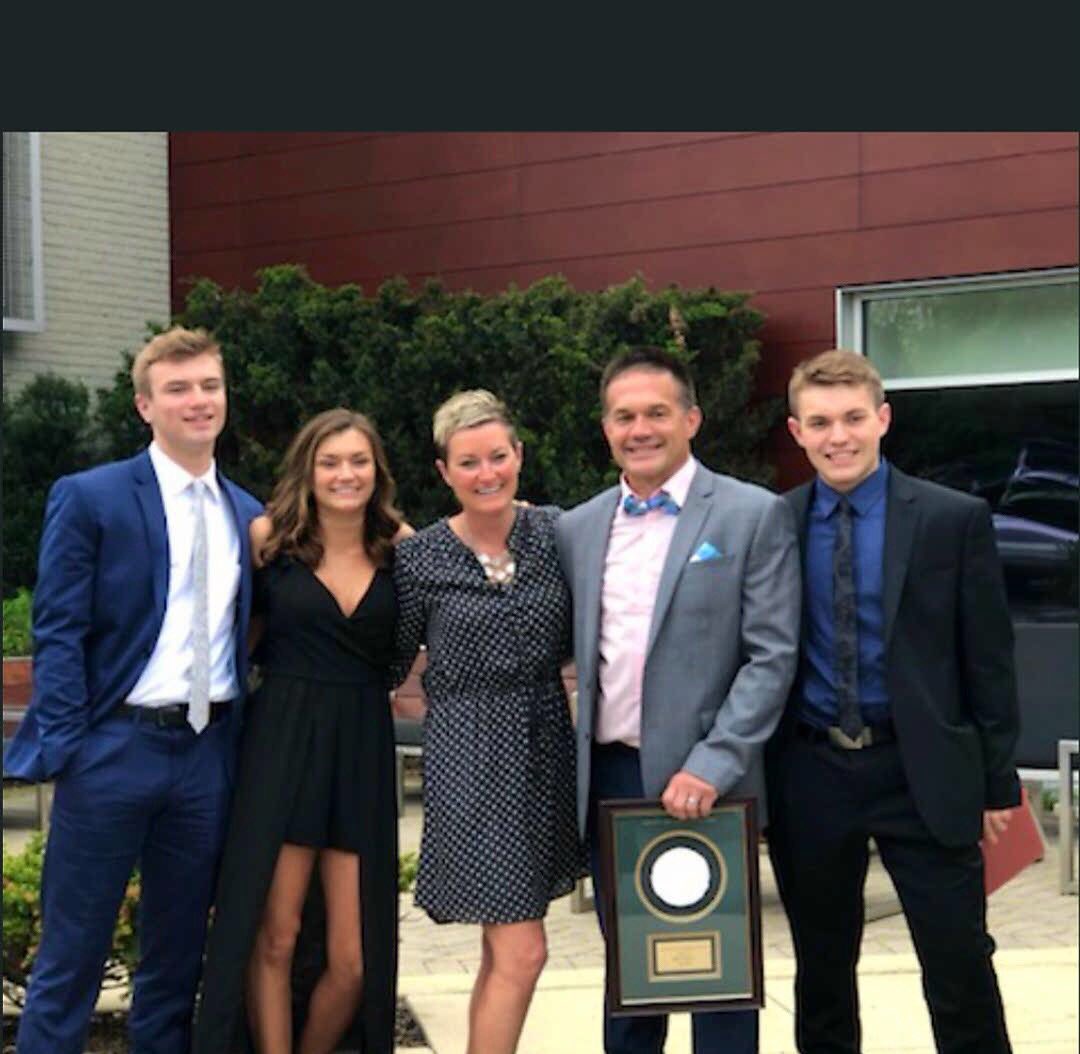 DavisonMade's tweet photo. Congrats to Davison Wrestling Coach, Roy Hall, for being inducted into the Wrestling Hall of Fame today!! #DavisonMadeWrestling https://t.co/RkZCifG747