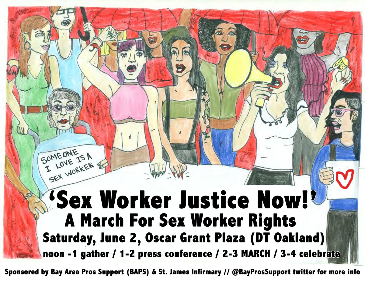 Sex Worker Justice Now: A March For Sex Worker Rights. @ Oscar Grant Plaza | Oakland | California | United States