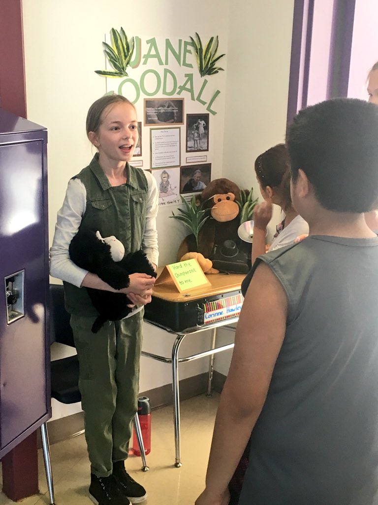 WW_3rd's tweet image. We were so impressed by the 5th Grade Wax Museum! 👏🏽 🗣🗯#kidsteachingkids #waxmuseum