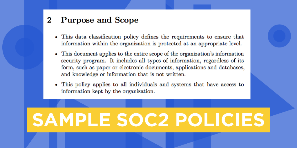 Meet Comply - Everything you need to complete SOC2 compliance: library of 24 policy templates, version control, task tracking &amp; video tutorial github.com/strongdm/comply