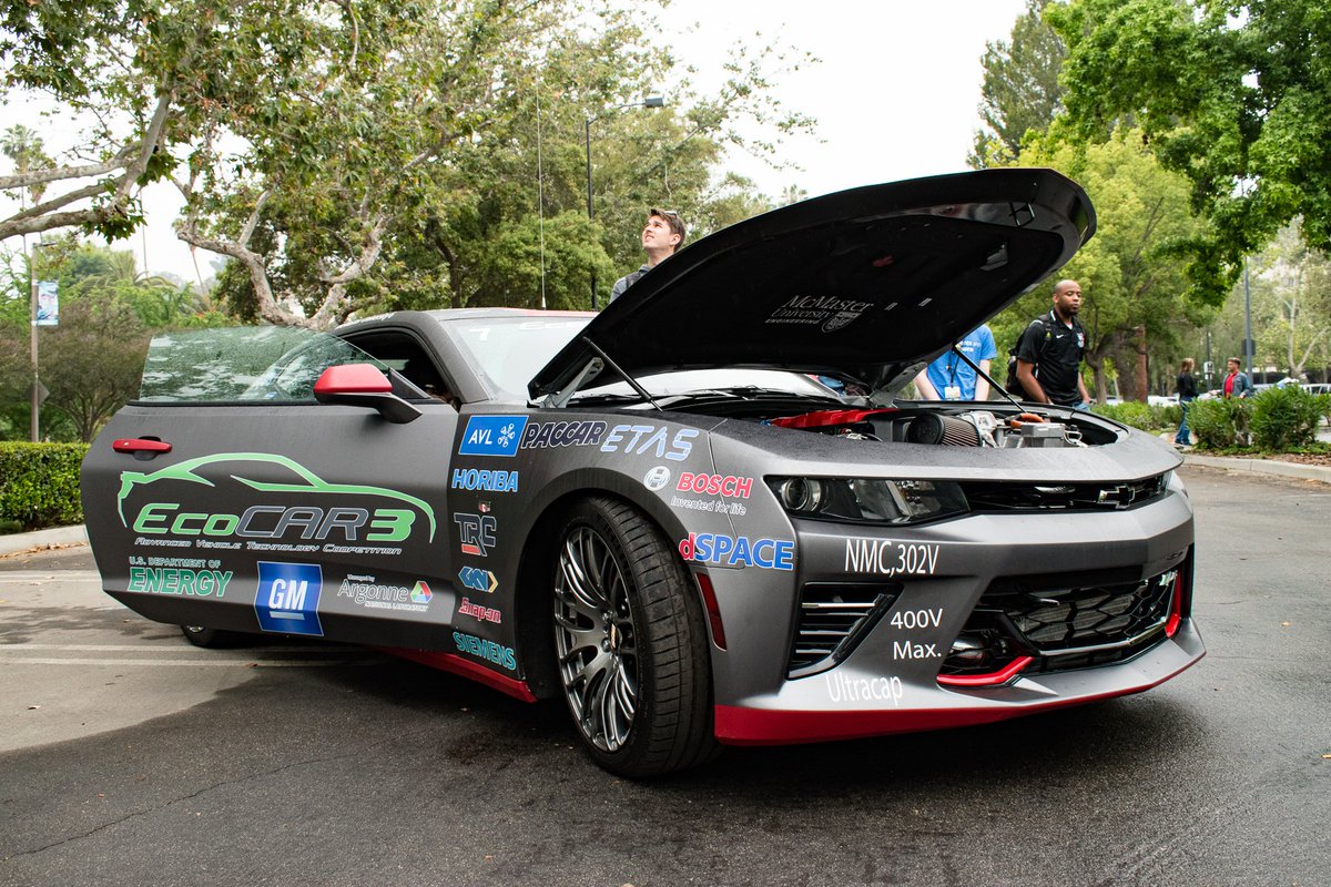 MacEngEcoCAR's tweet photo. The #McMaster #EcoCAR3 Team was proud to participate in the #OTR (Over The Road) portion of the competition earlier today. This was a crowning achievement putting our innovations out into the real world!
#AVTC #hybrid #automotive #excellence #E28 https://t.co/ssfyNTxpG2
