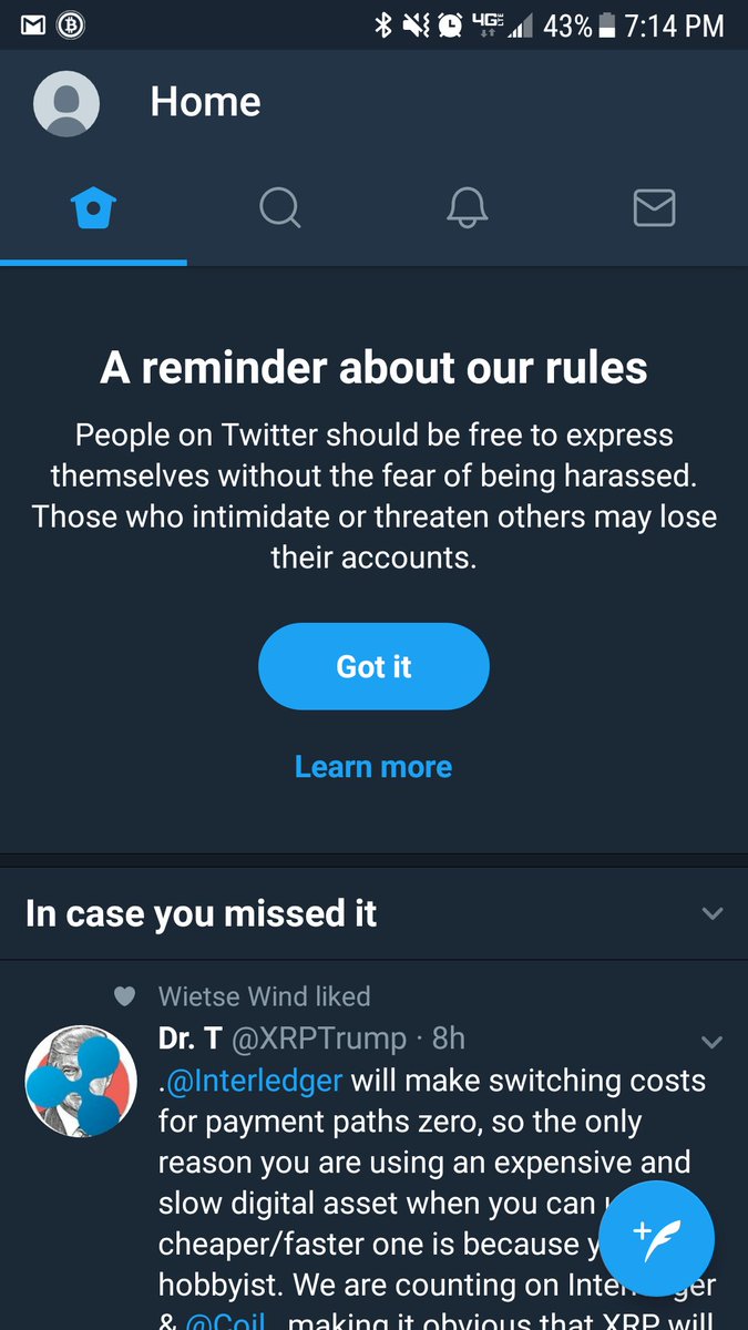 Do what I say not what I do.... 
-Twitter