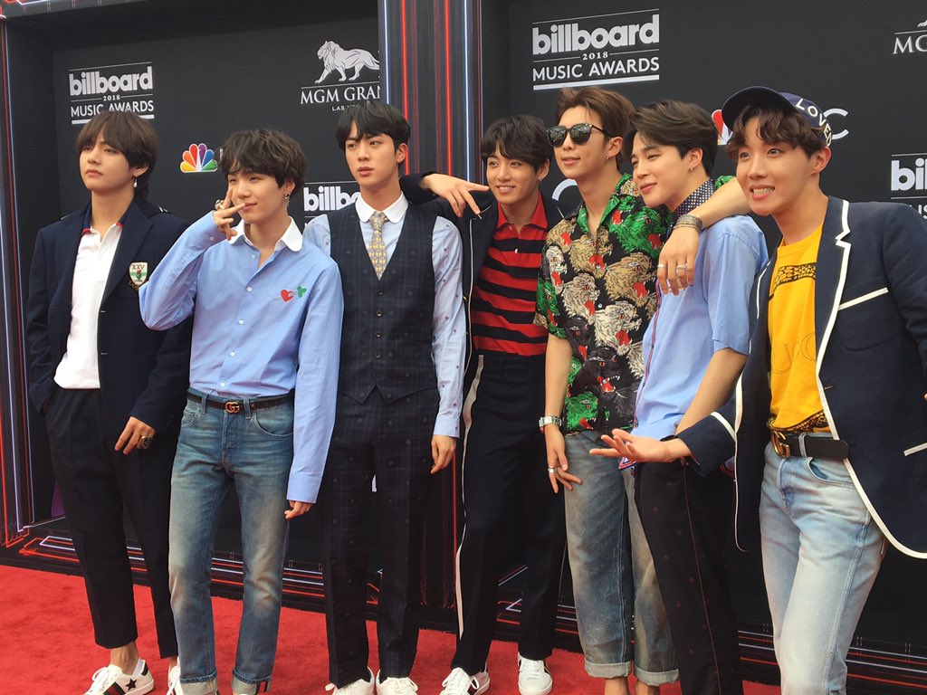 BTS has arrived on the #BBMAs red carpet! <a href="/BTS_twt/">방탄소년단</a>