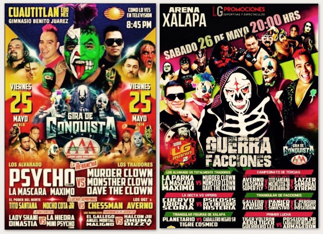 PapiLovers00's tweet photo. Buenas tardes.. ¡¡Feliz domingo!! 😉 Próxima semana #LaMáscara #AlvaradoTeam presentes en #Cuautitlán #ArenaXalapa ✨ ¡Agenden! 📌 No se lo pueden perder! 💪🏼😎 #GiraDeConquista #TotalmenteAlvarado 💙 #MosqueterosJr ⚔️ #Papi💋 @mascara_papi @PapiLovers00 https://t.co/zzRStxlul1