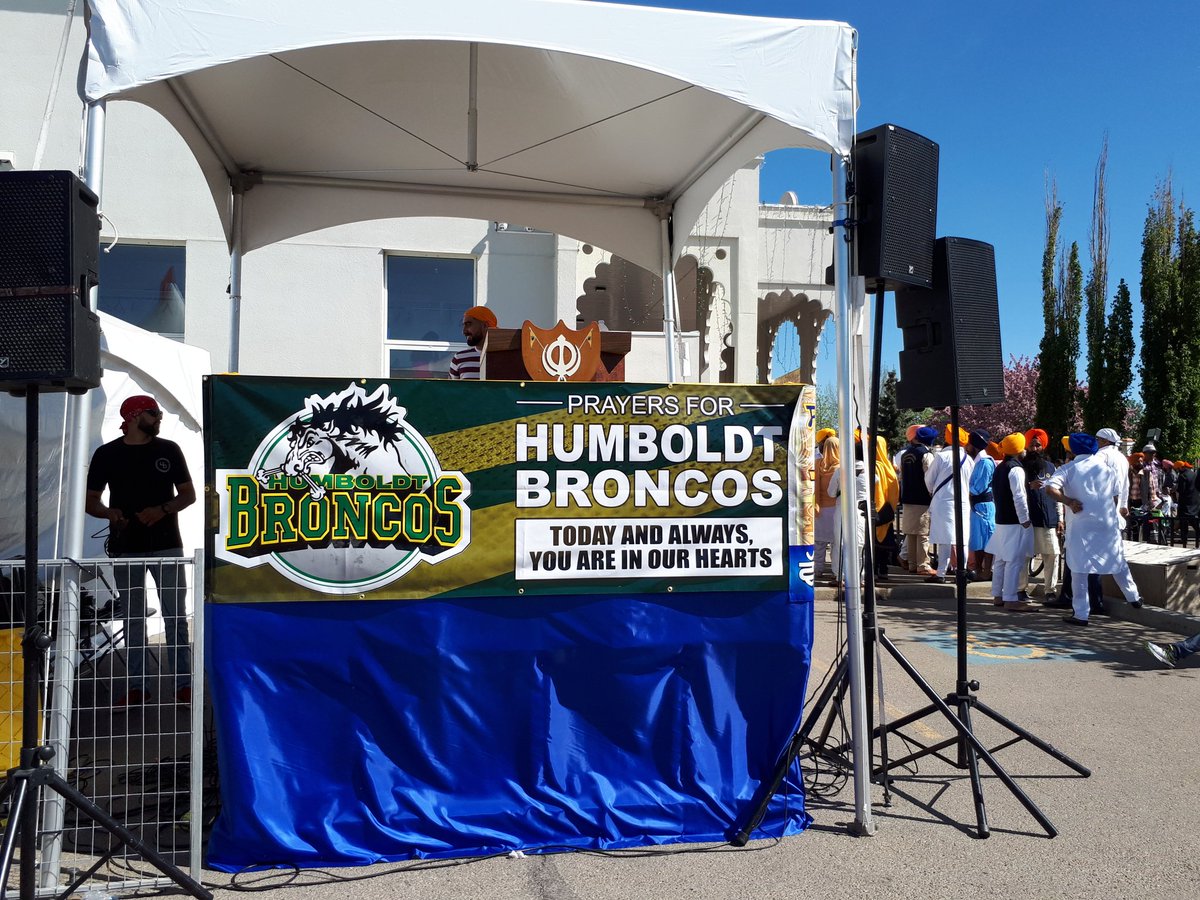 Well done #SriGuruSinghSabha #HumboldtStrong #Millwoods #yeg