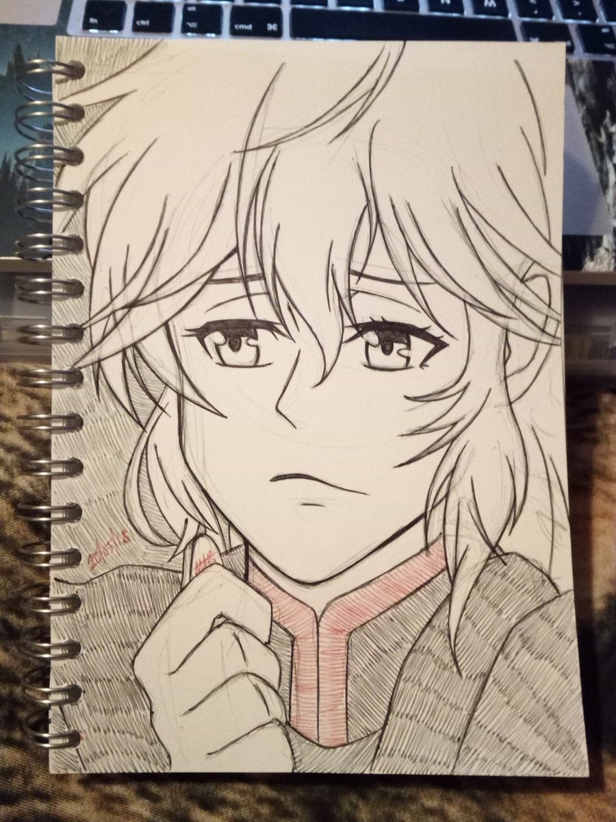 VampyMegz's tweet photo. Miranda Lotto next in the biro drawing spree #dgrayman #fanart #birodrawing #mirandalotto https://t.co/yhCJ0dXbSg