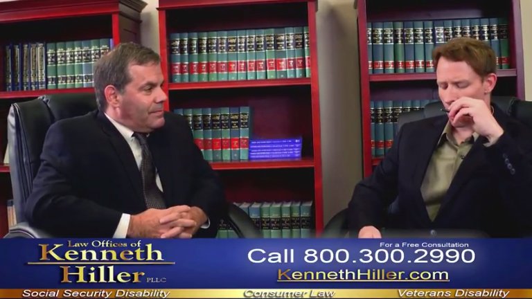 KenHillerLaw's tweet photo. In this segment of attorney Kenneth Hiller’s latest interview(https://t.co/GZoFSzgvOC), he discusses Social Security #Disability benefits, the hurdles that claimants face in getting approved, and how our firm can help you. Call us at 800.300.2990 to schedule a free consultation. https://t.co/q3SiGVRsU7