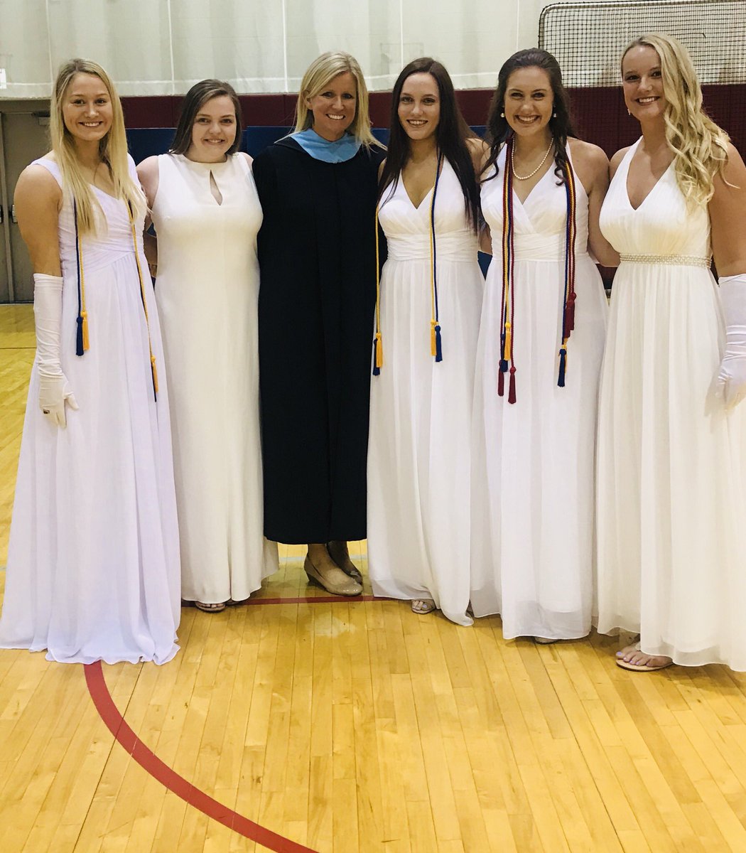 McAuley_VB's tweet photo. Congratulations to our seniors on their graduation! Great players but even better people! Miss you already! #tradition #fab5 #mmcfamily https://t.co/O5UTjfs2rA